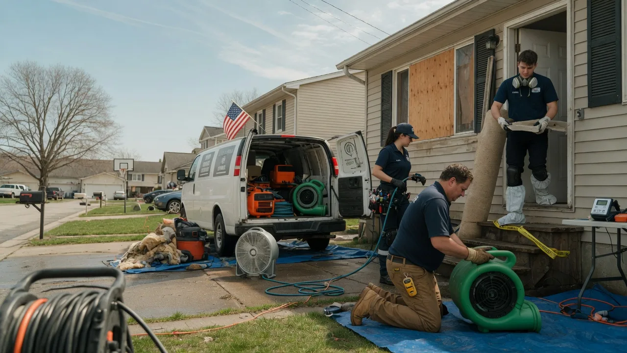 Water Damage Restoration in Milford, MI near me